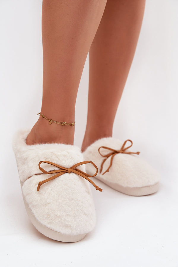 Pantalon femme Step in style Pantoufles Pantoufles — blanc