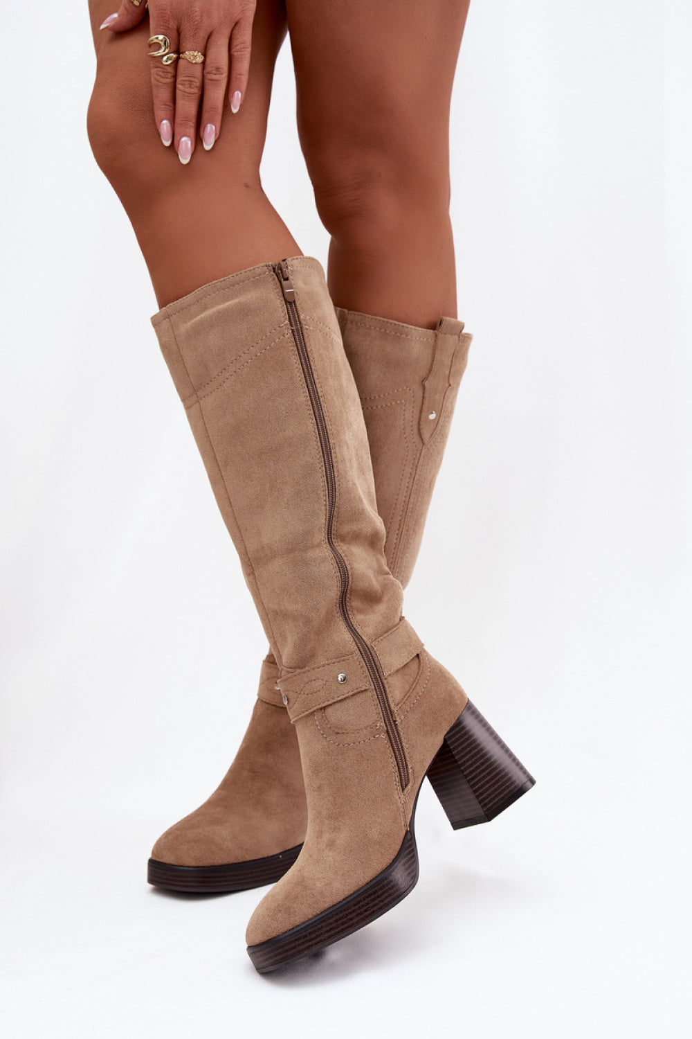 Bottes femme Step in style À Talons À — beige