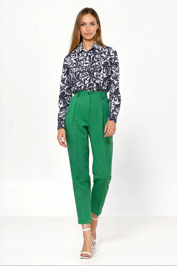 Chaussures à talons femme Nife Pantalon Pantalon — vert