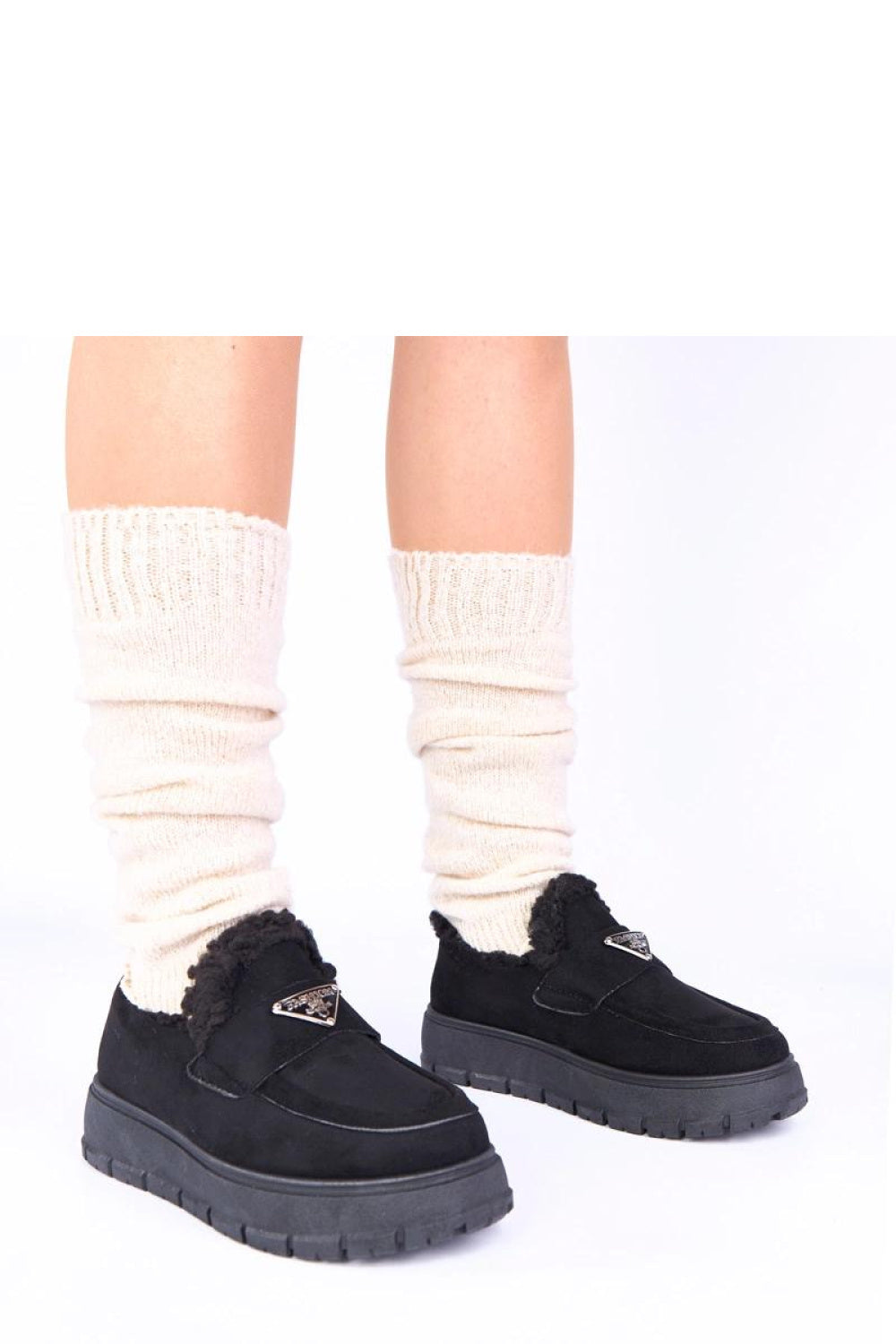 Moccasins femme Solea — noir