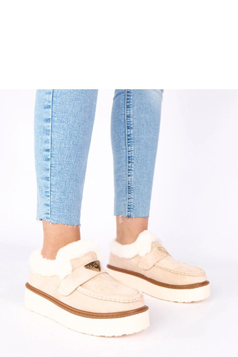 Moccasins femme Solea — beige