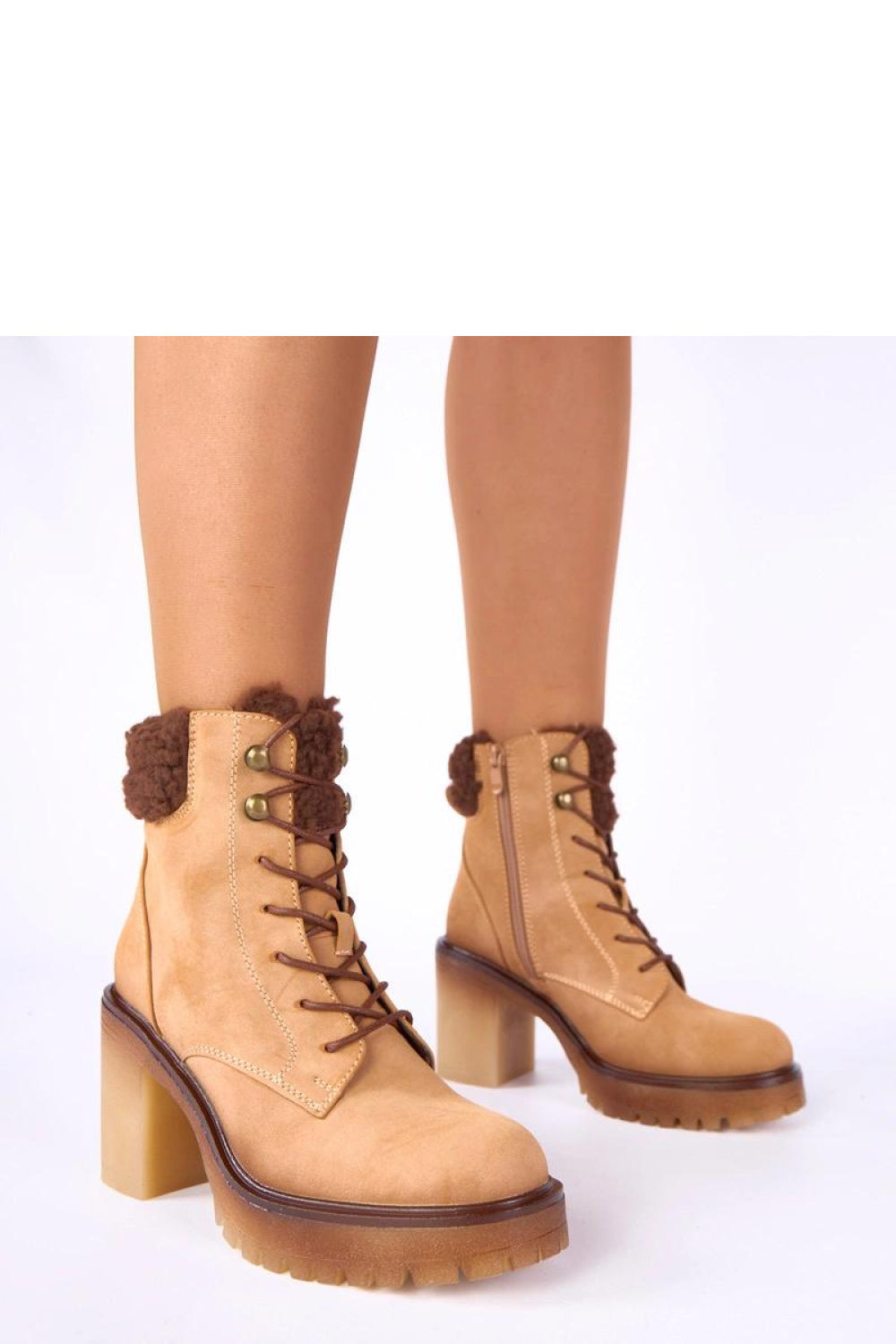 Bottes femme Solea À Talons À — beige