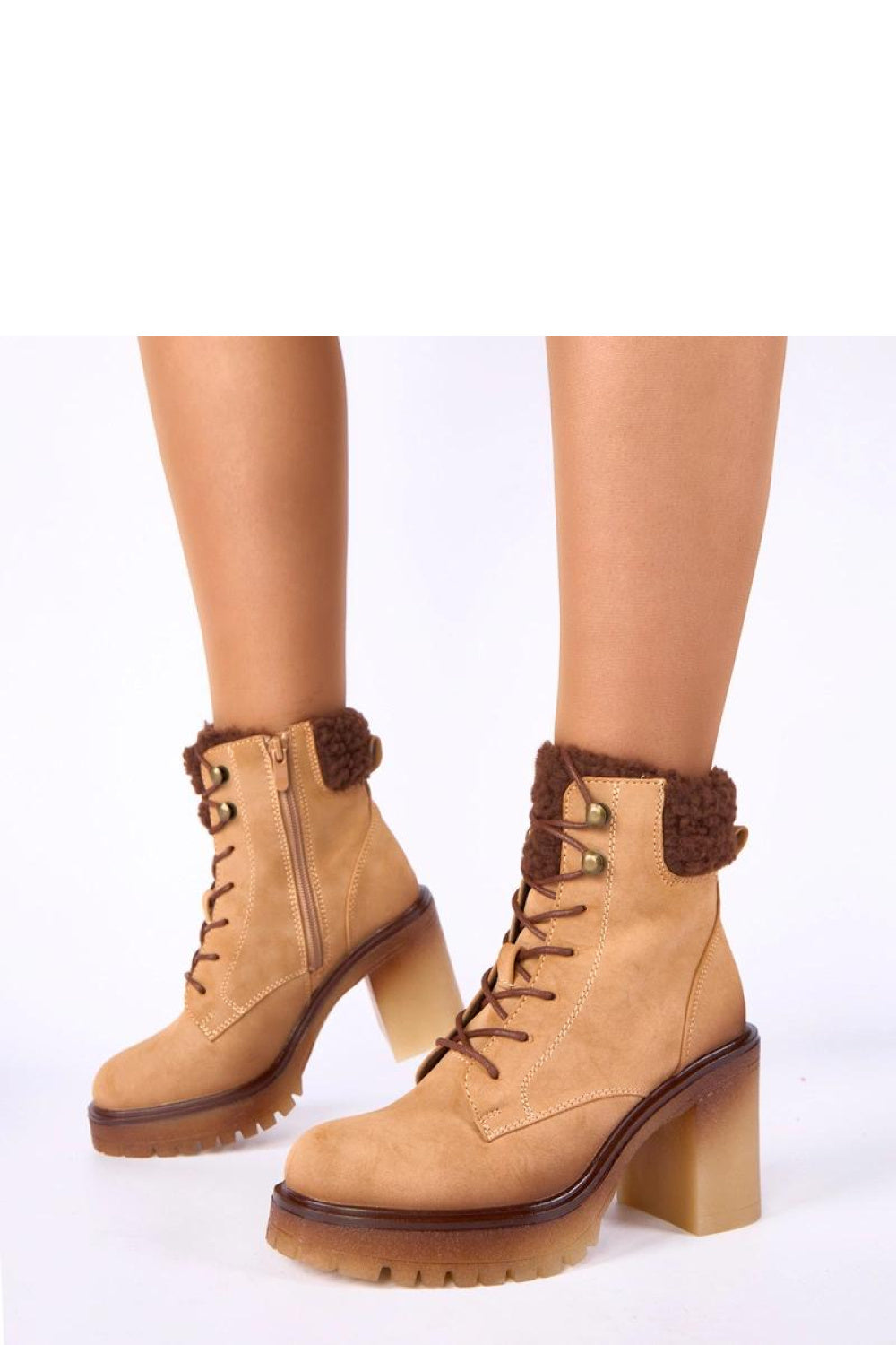 Bottes femme Solea À Talons À — beige