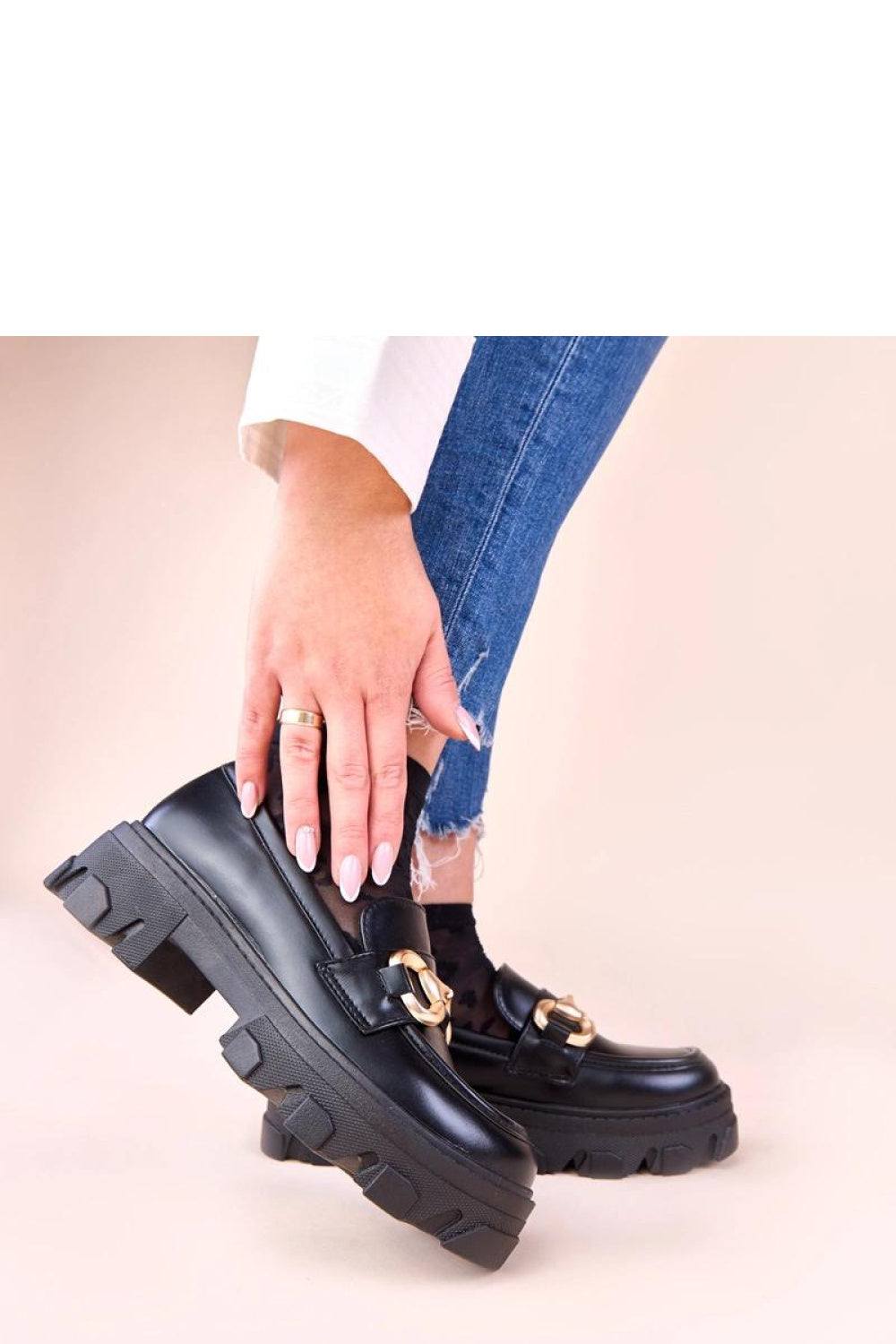 Moccasins femme Solea — noir