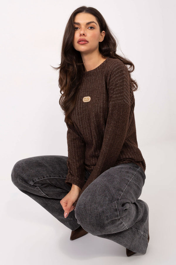 Pull femme Relevance Chandail Chandail — brun