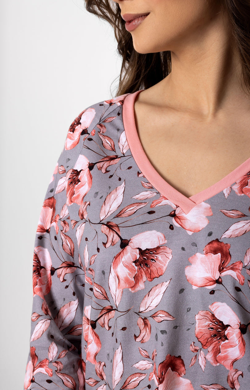 Pyjama femme Momenti Per Me — rosé