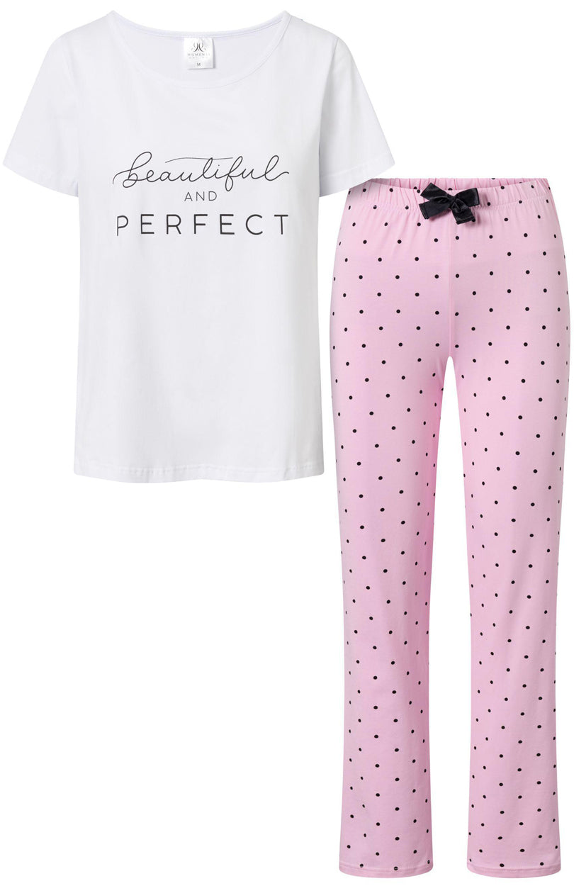Pyjama femme Momenti Per Me — blanc