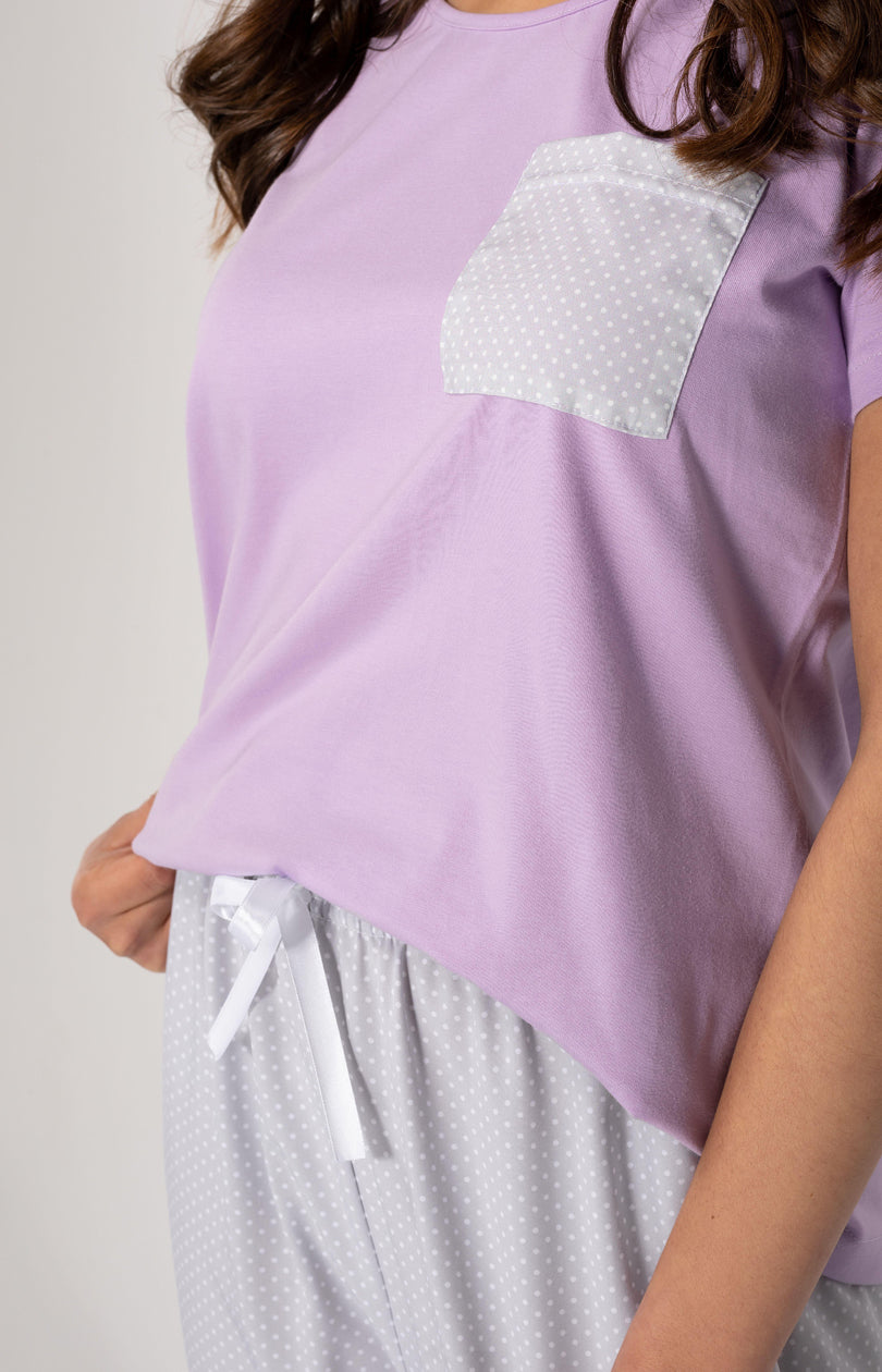 Pyjama femme Momenti Per Me — gris