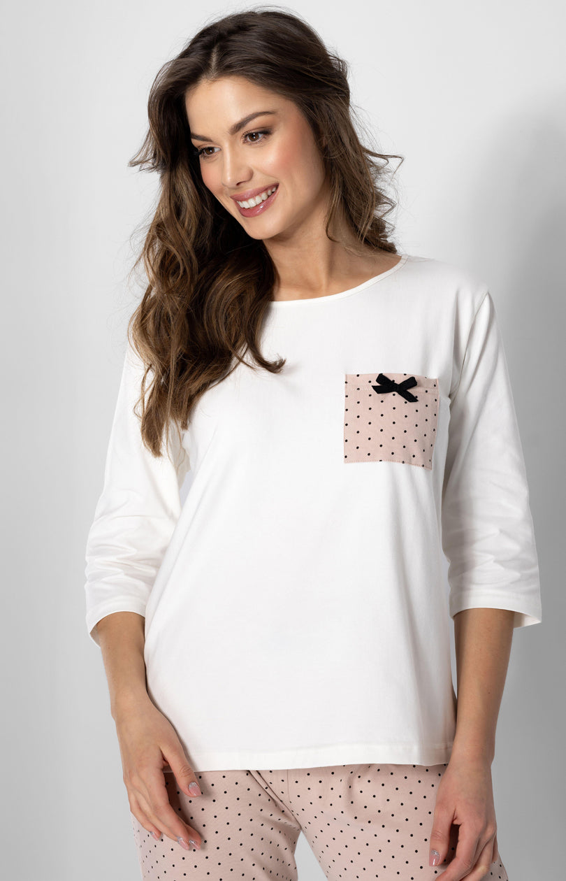 Pyjama femme Momenti Per Me — rosé