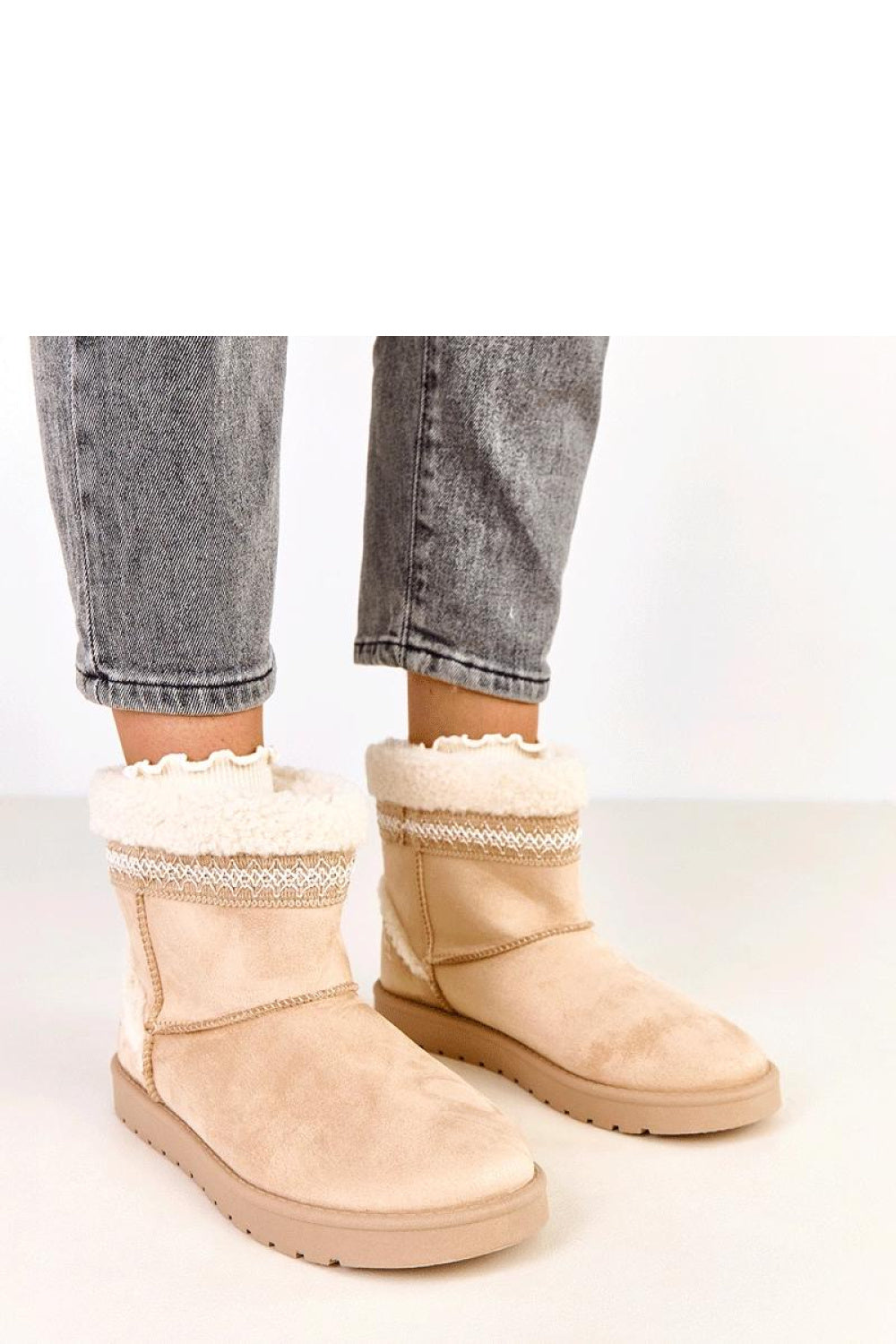 Bottes femme Solea De Neige De — beige