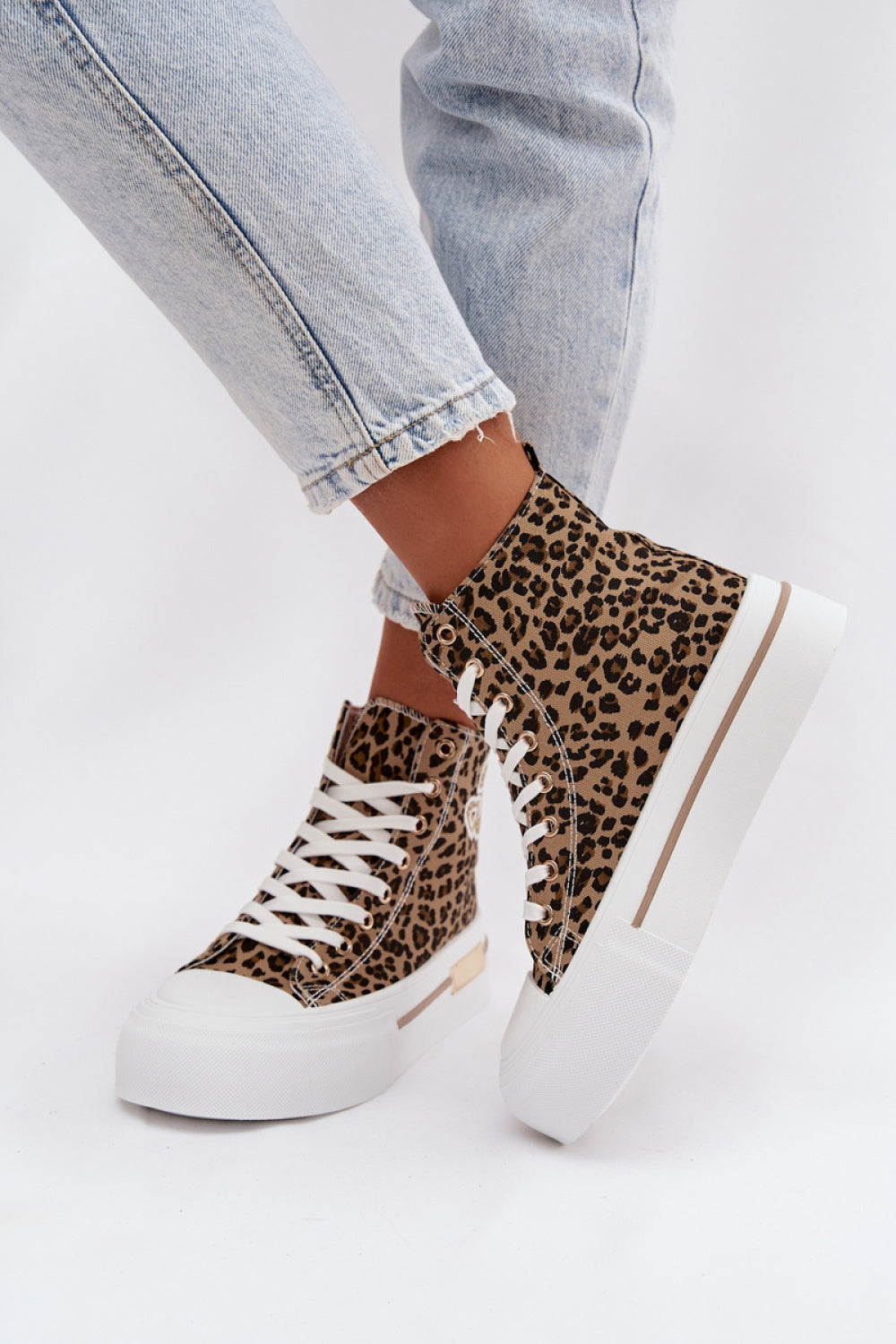 Baskets femme Step in style — brun