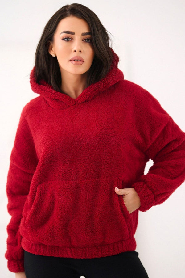 T-shirt femme Factory Price Sweatshirt Sweatshirt — rouge