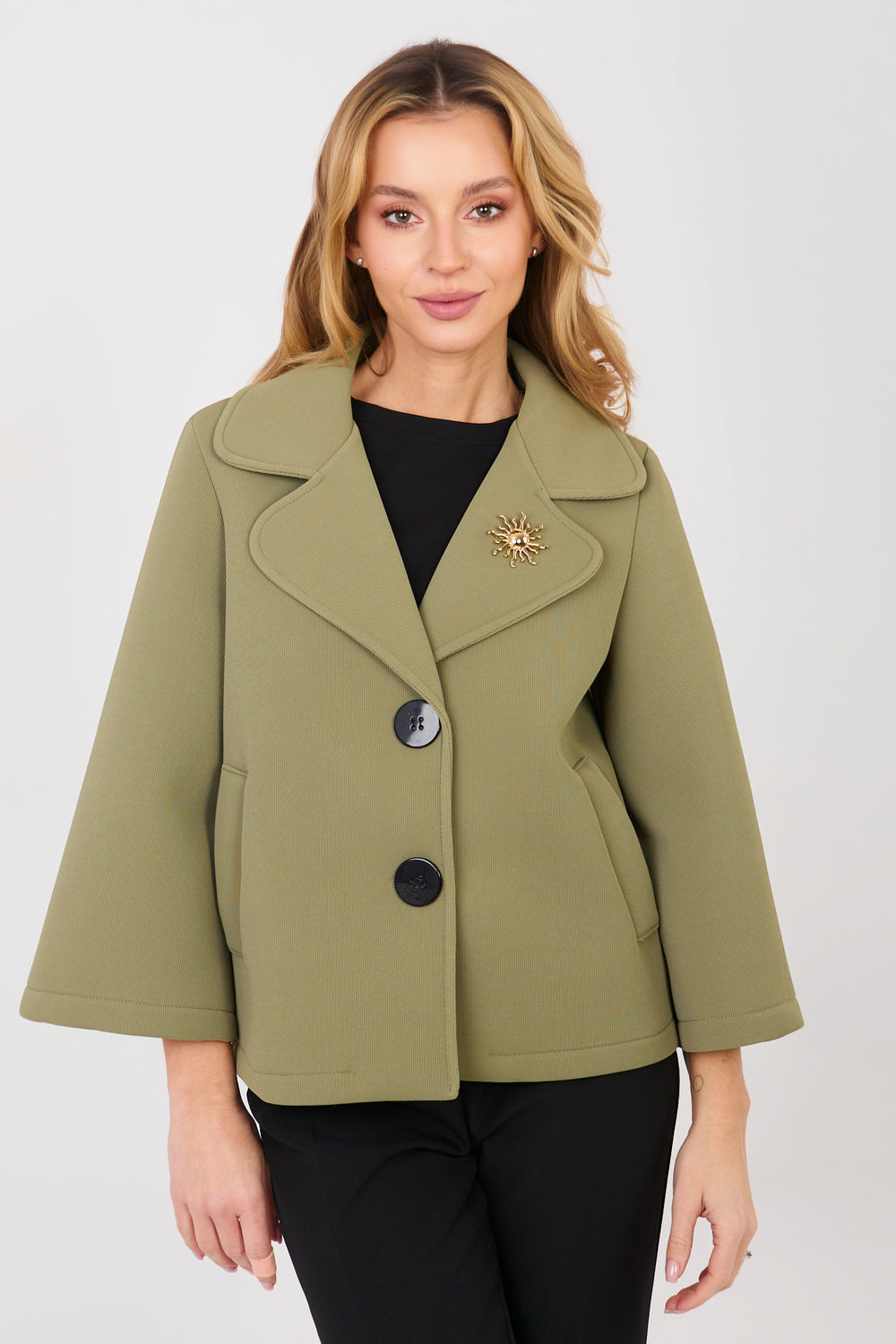 Manteau femme Italy Moda — vert