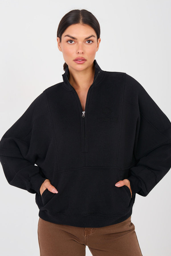 T-shirt femme Factory Price Sweatshirt Sweatshirt — noir