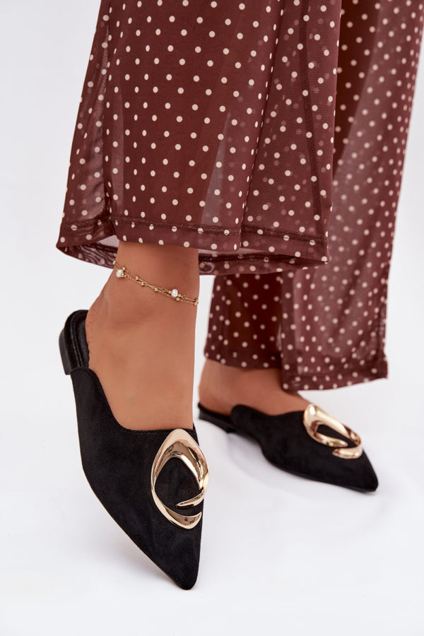 Sandales femme Step in style Clacquettes Clacquettes — noir