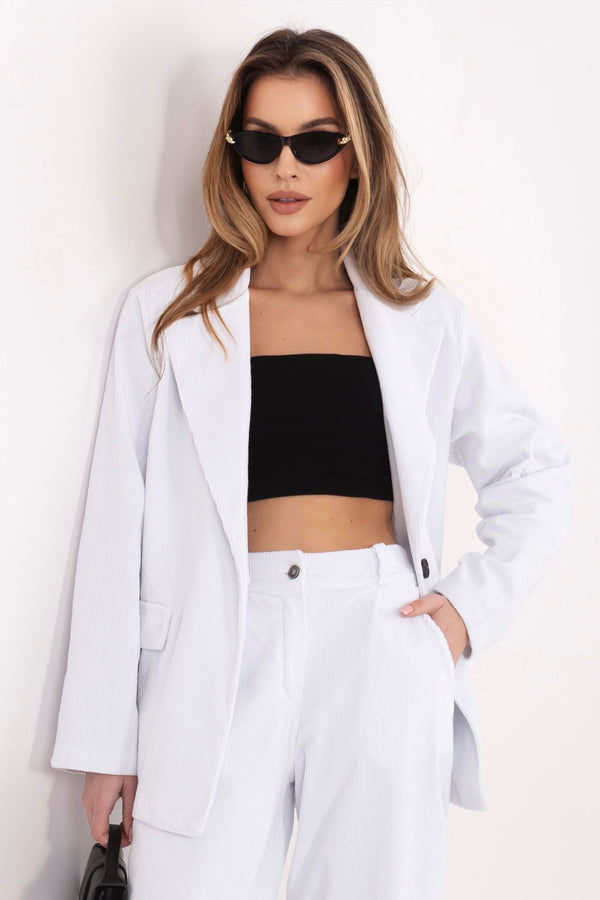 Veste femme Rue Paris — blanc