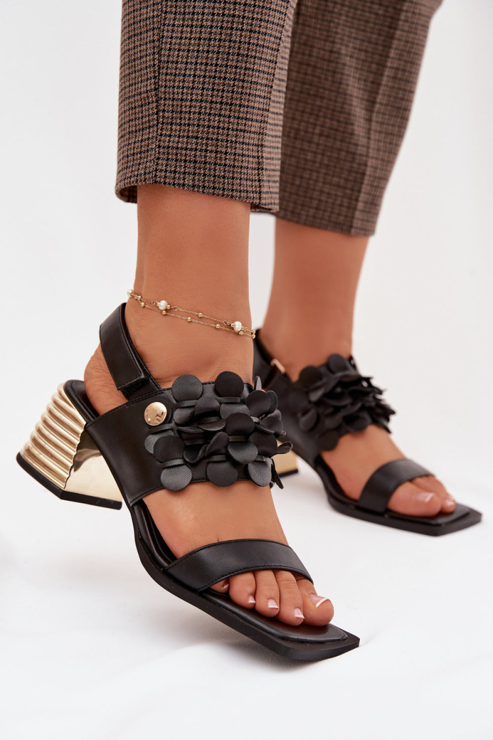Sandales femme Step in style À Talons À — noir
