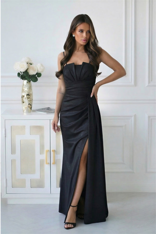 Robe femme Bicotone Longue Longue — noir