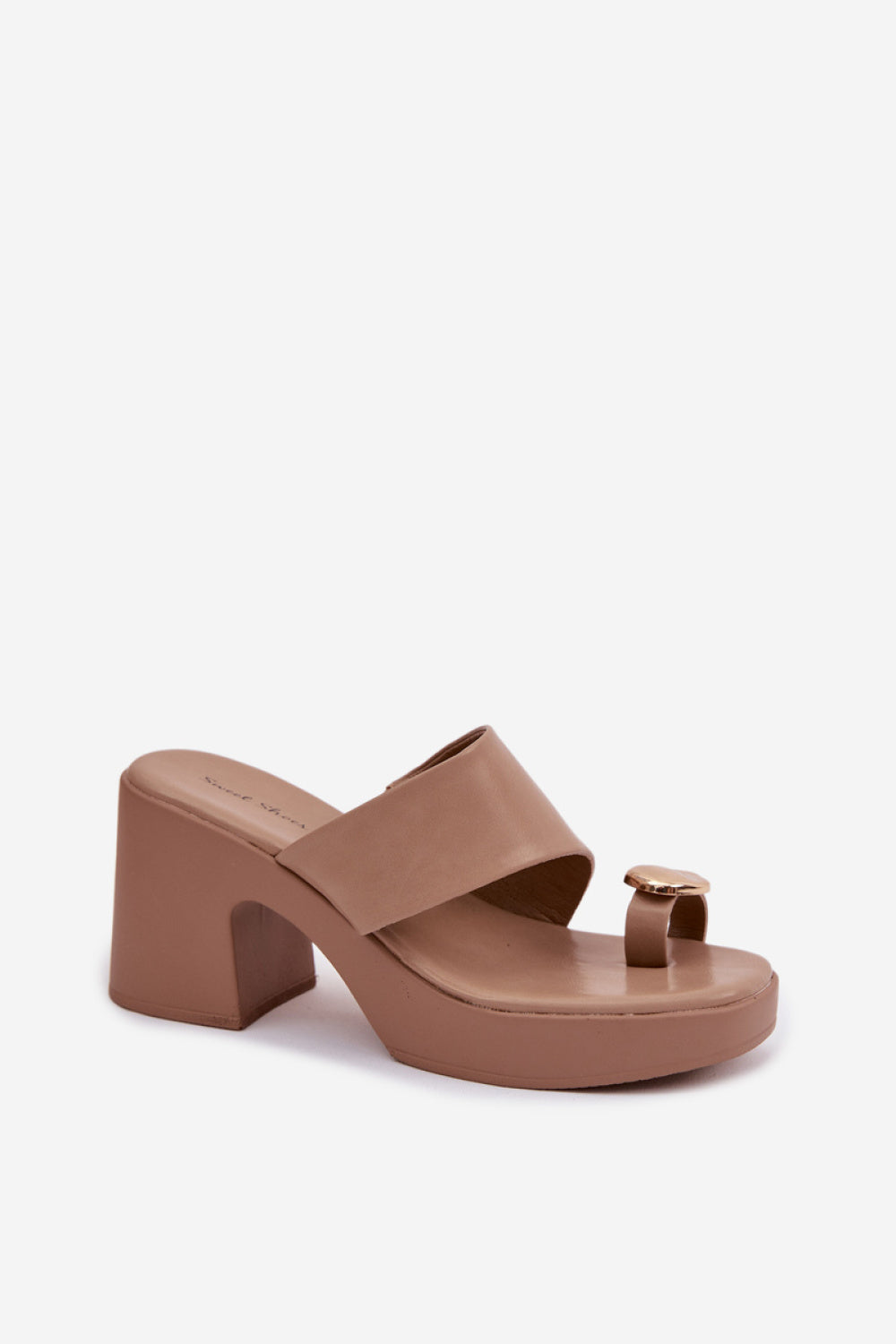 Sandales femme Step in style Des Mules À — beige