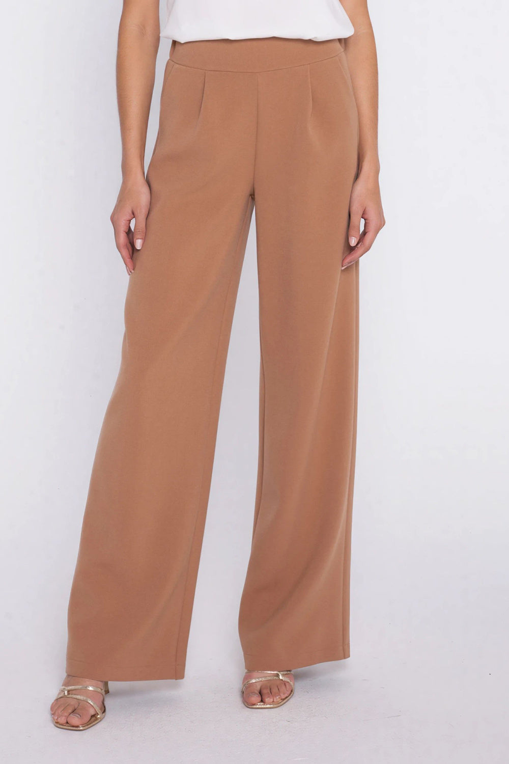 Chaussures à talons femme Nife Pantalon Pantalon — beige