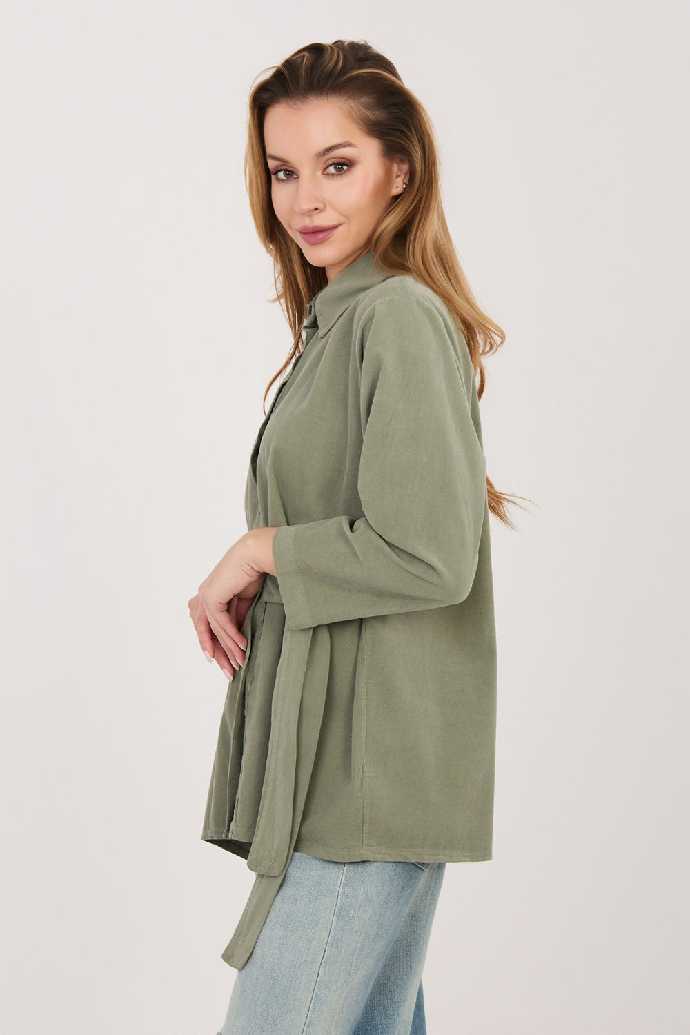 Blouse femme Rue Paris — vert