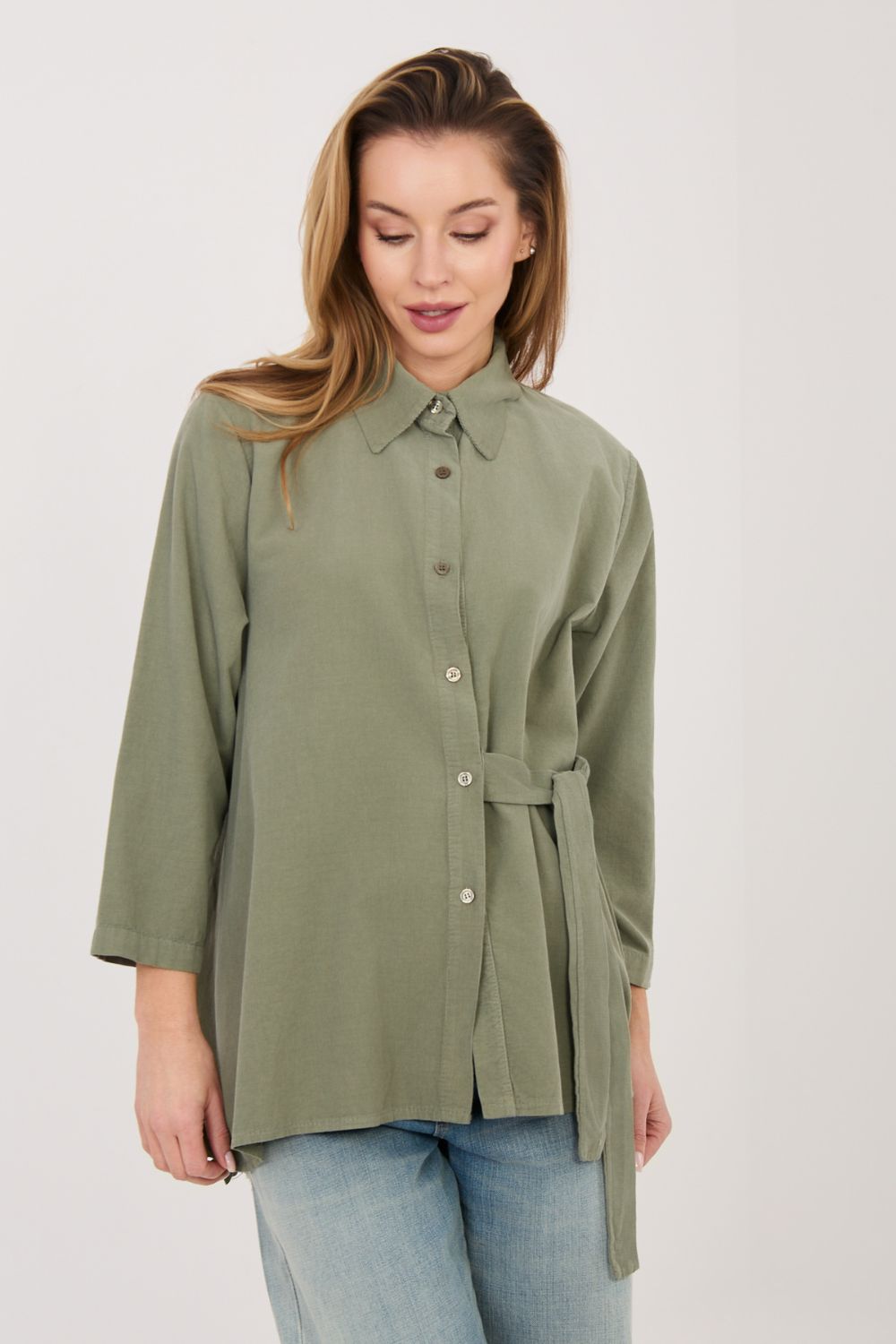 Blouse femme Rue Paris — vert