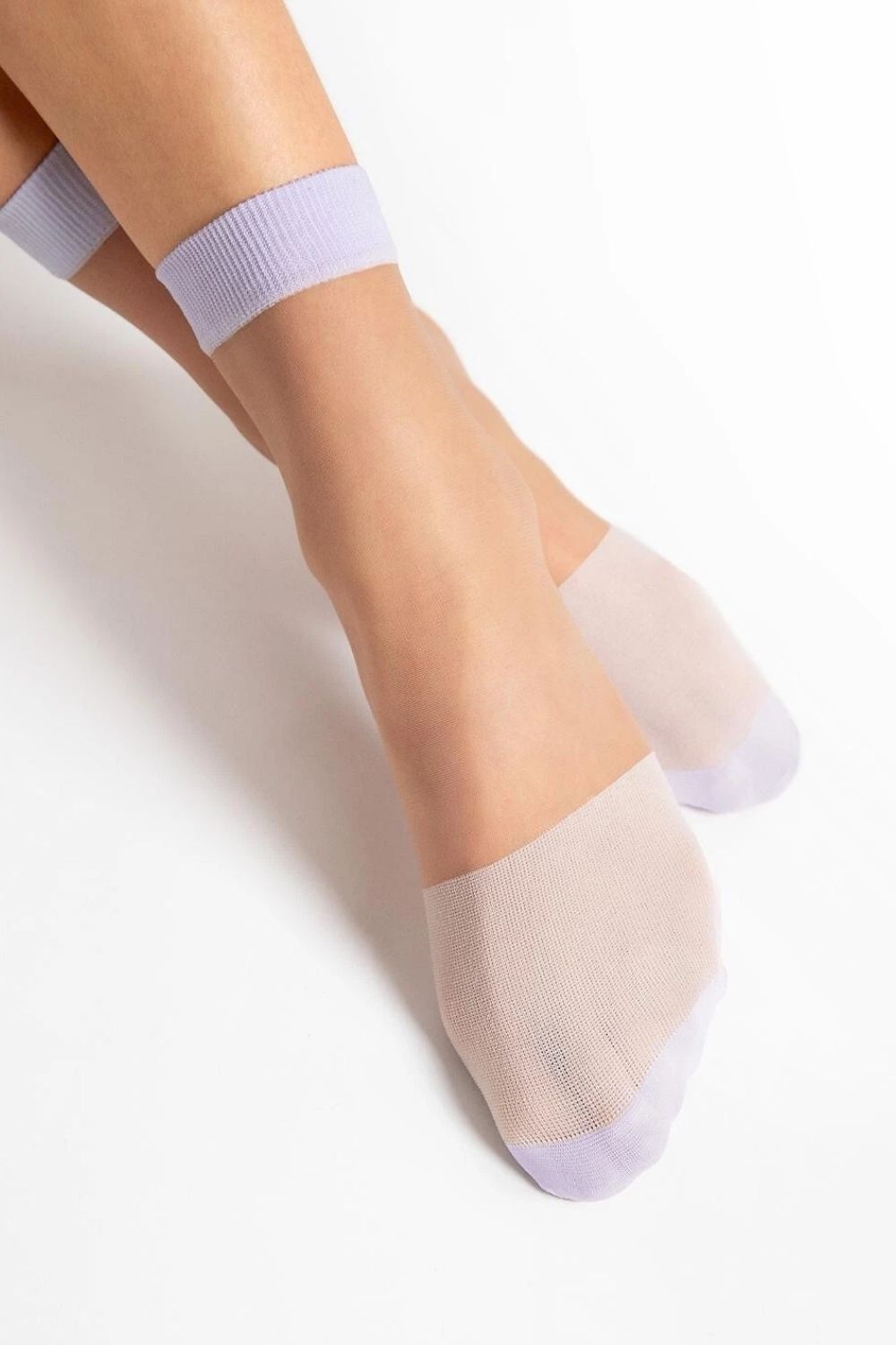 Chaussettes femme Fiore — violet