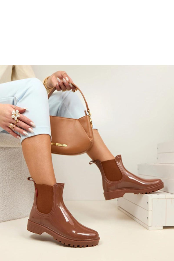 Bottes femme Solea En Caoutchouc En — brun