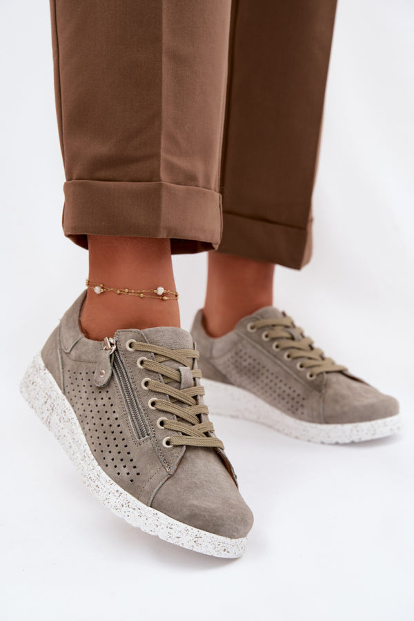 Bottes femme Step in style Chaussures Basses Chaussures — vert