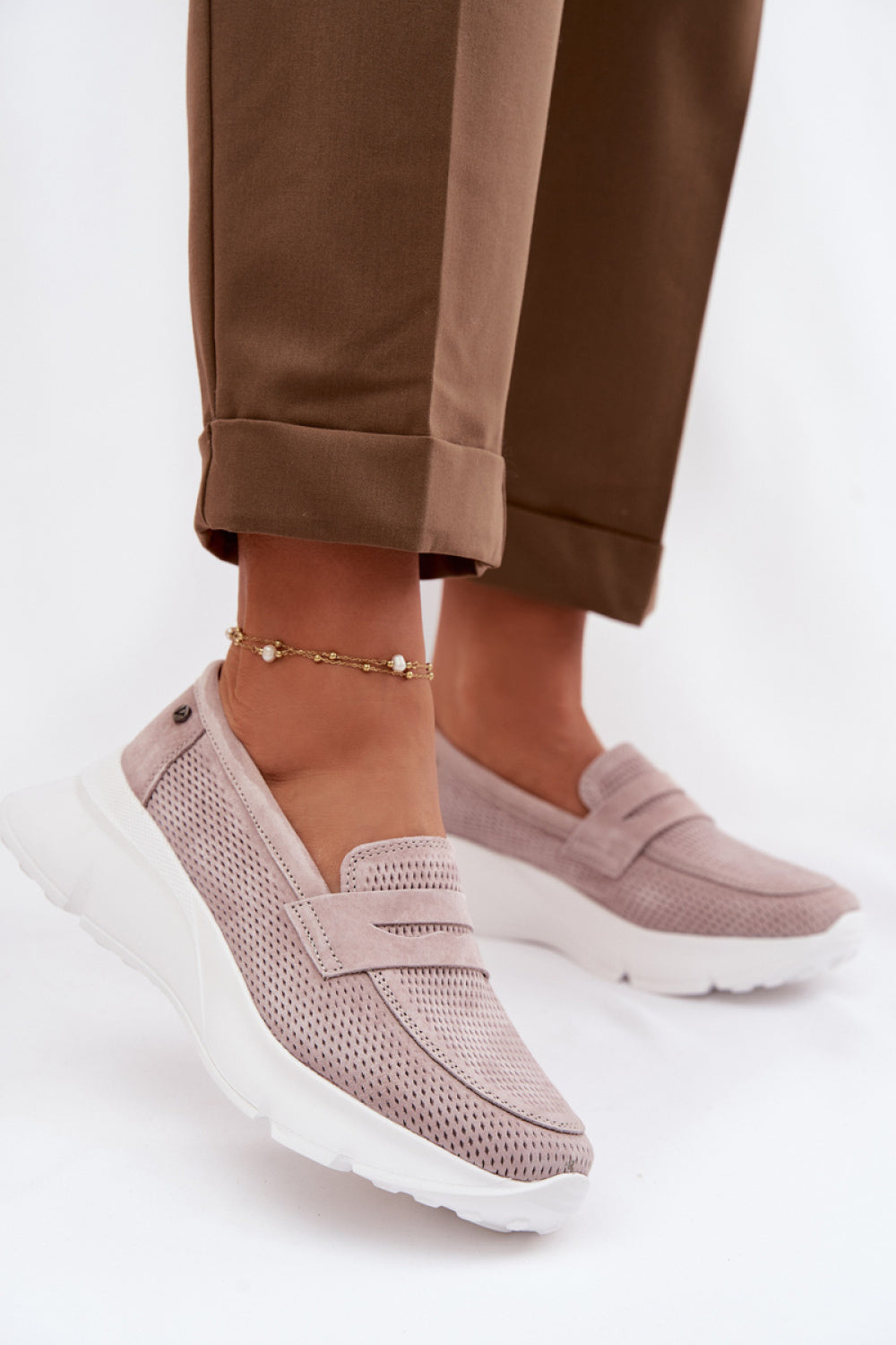 Moccasins femme Step in style — beige