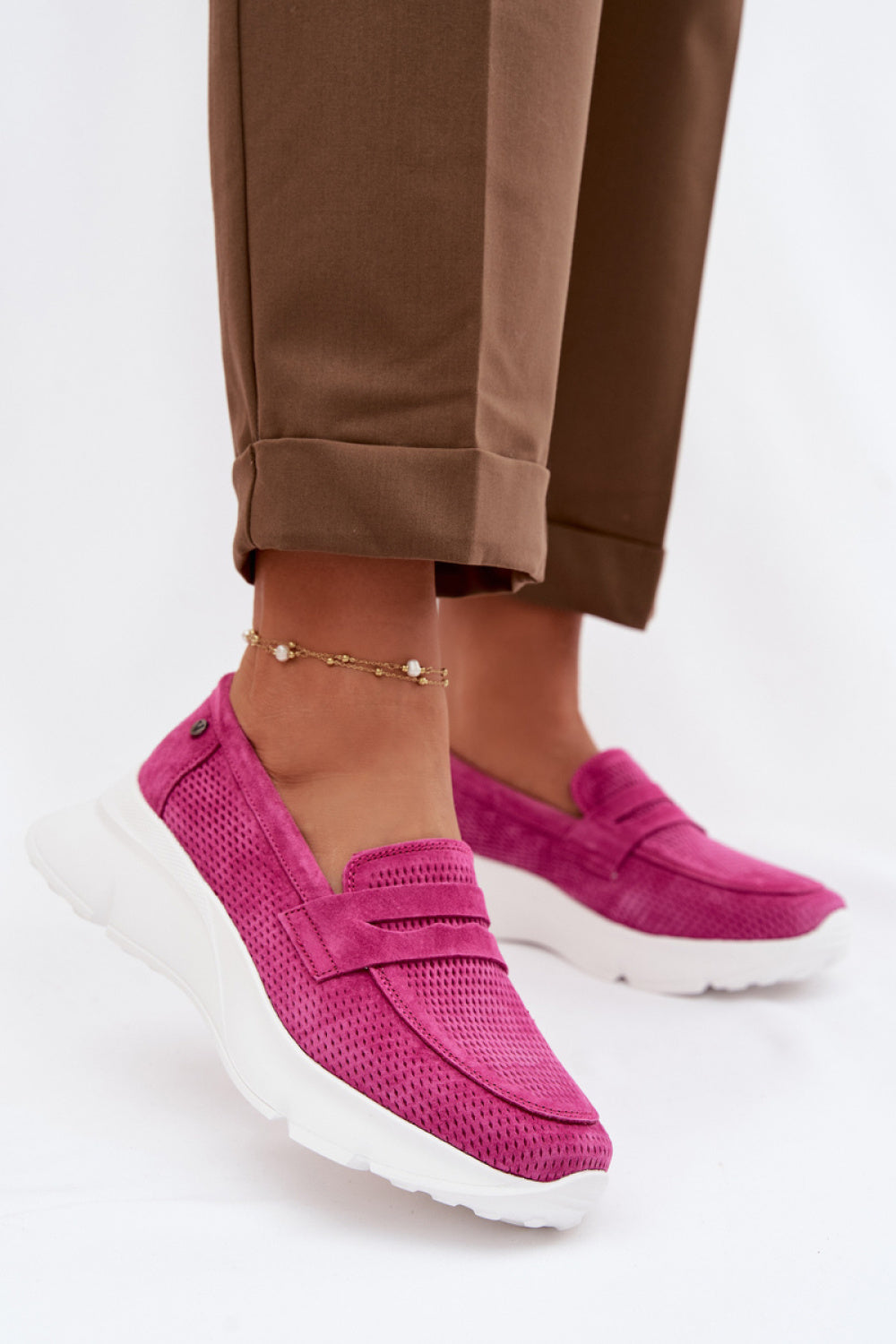 Moccasins femme Step in style — rosé