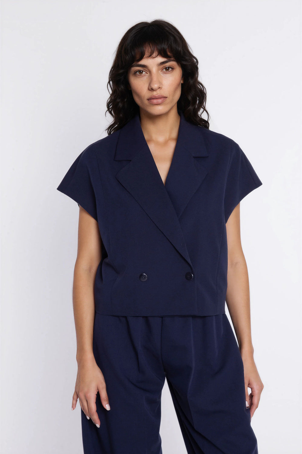 Blazer femme Nife — bleu marine