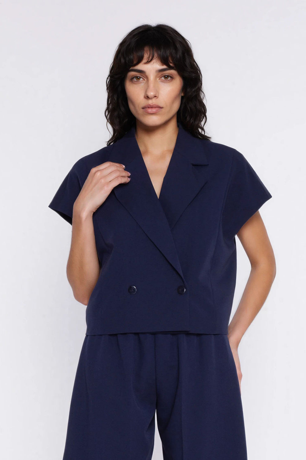 Blazer femme Nife — bleu marine
