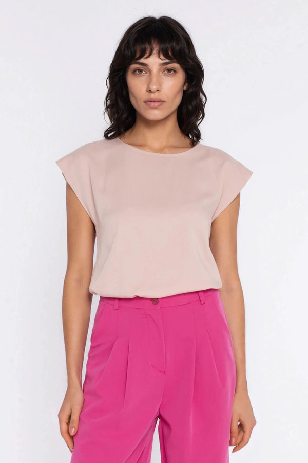 Blouse femme Nife Chemisier Chemisier — beige
