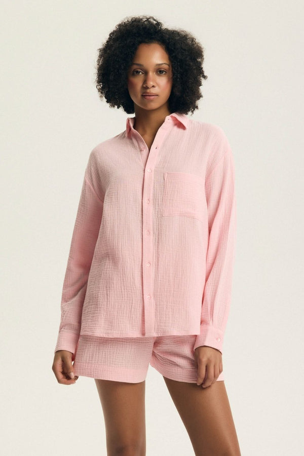 Pyjama femme Henderson — rosé
