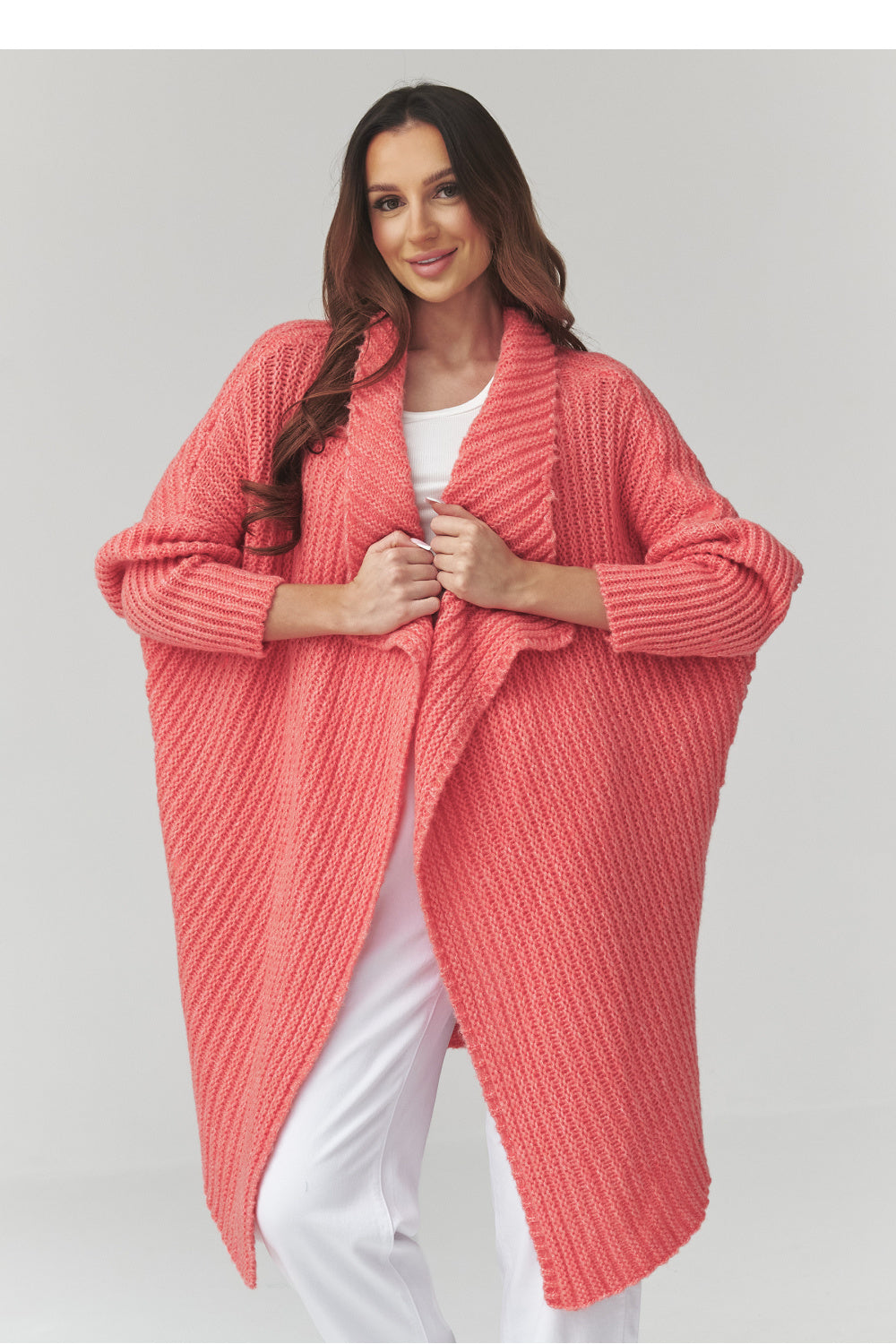 Cardigan femme Makadamia — rosé