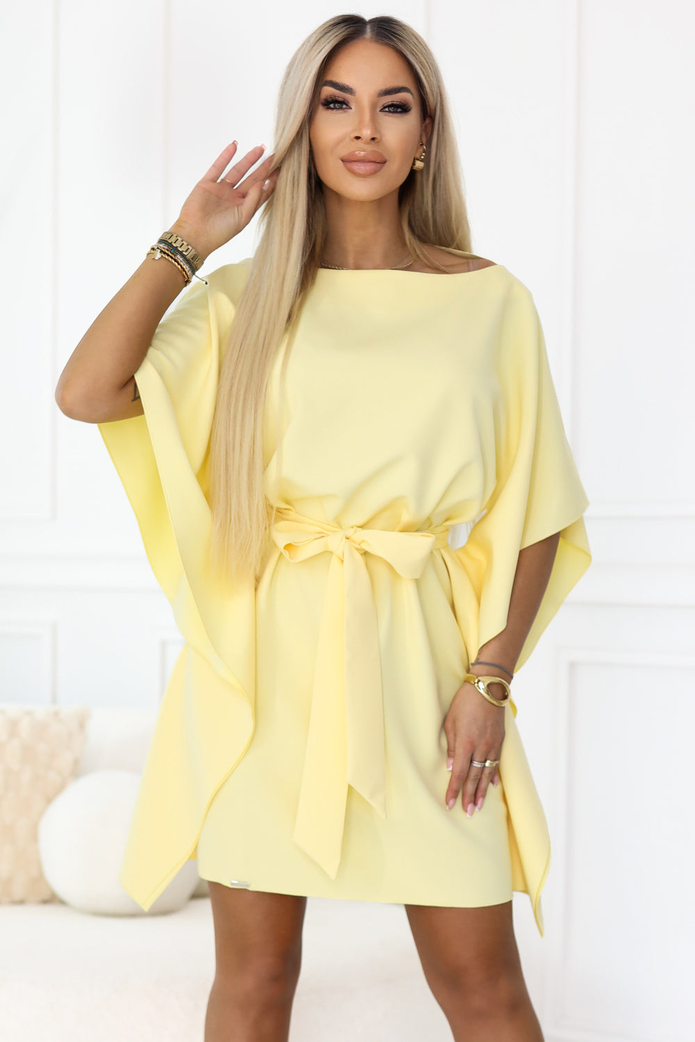 Robe femme Numoco De Jour De — jaune
