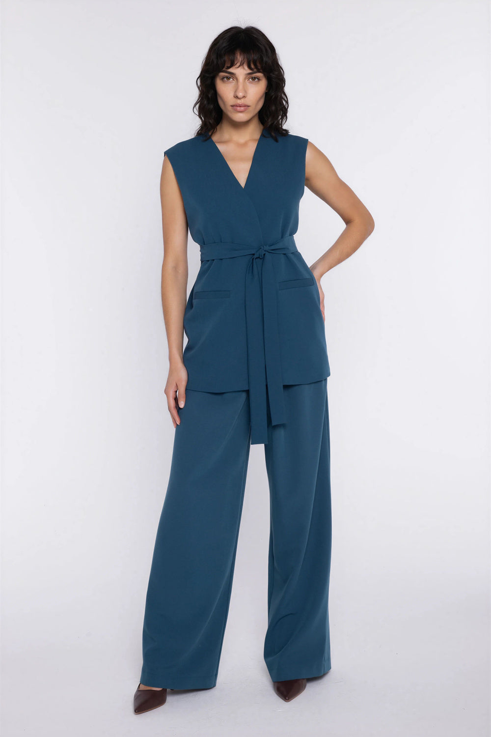 Gilet femme Nife — bleu