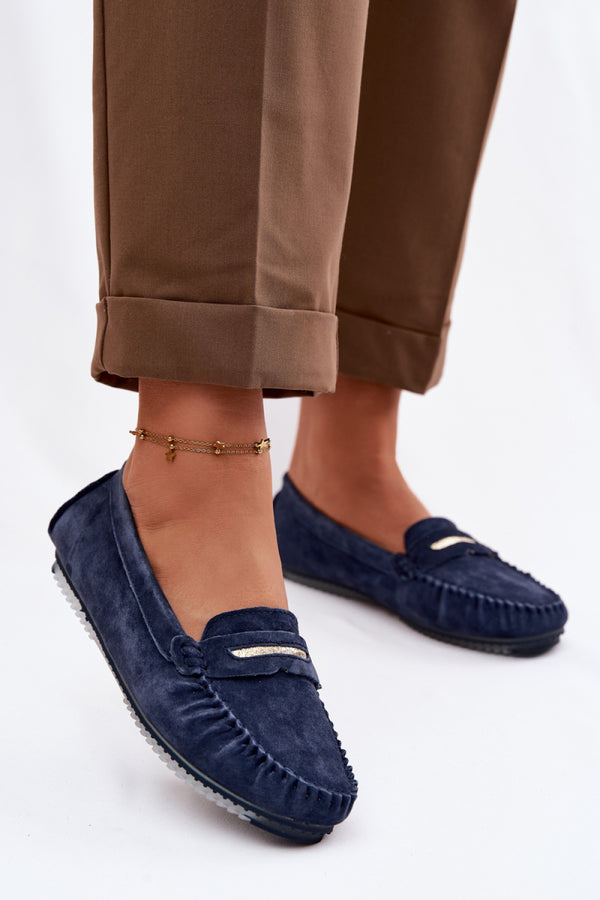 Moccasins femme Step in style — bleu marine