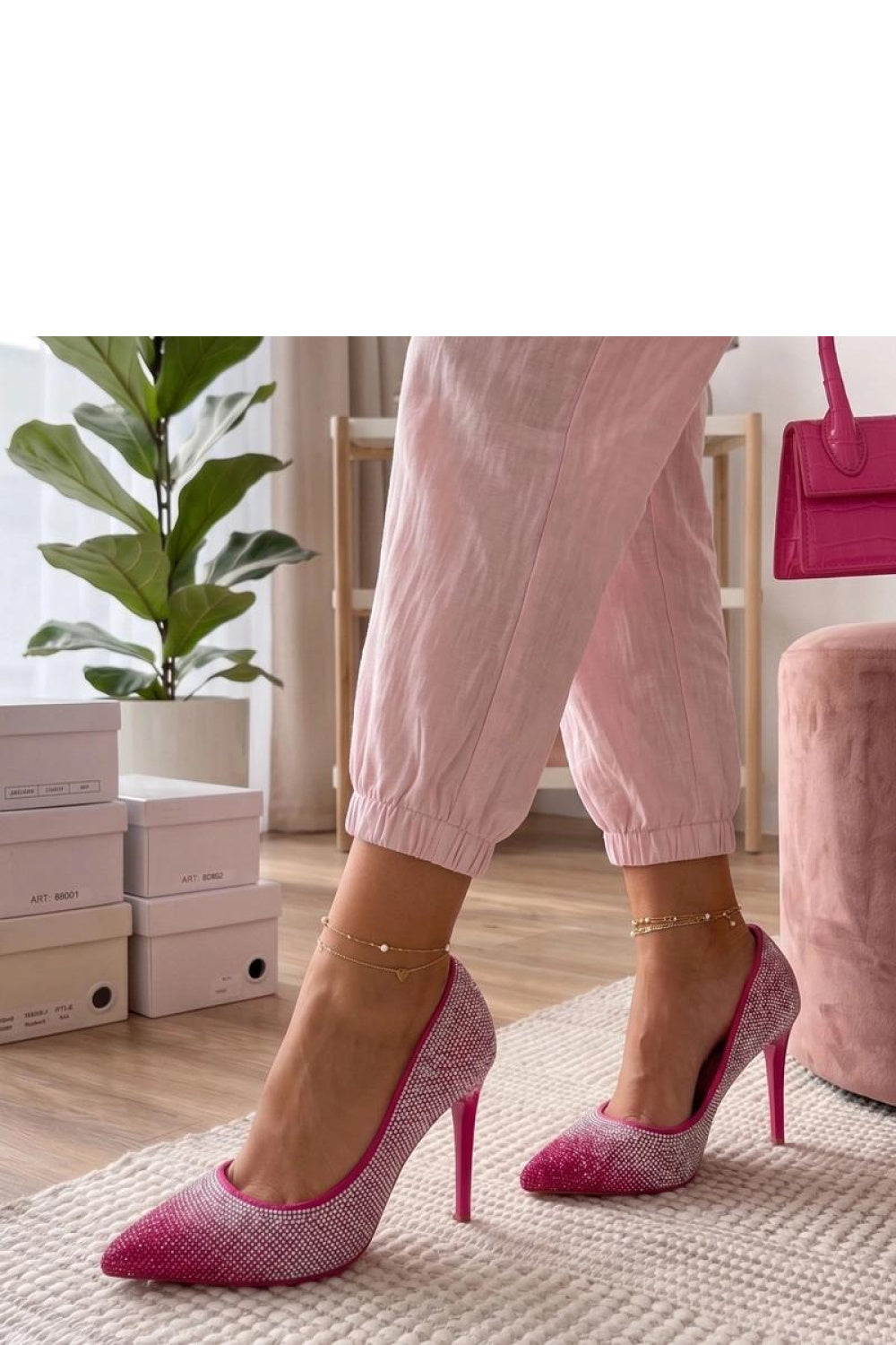 Chaussures à talons femme Solea Talons Hauts Talons — rosé