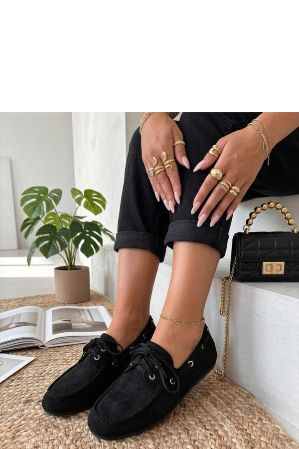 Moccasins femme Solea — noir