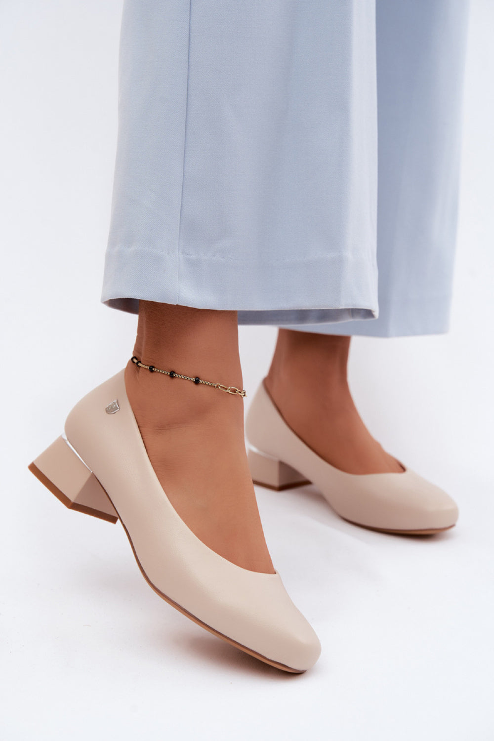 Chaussures à talons femme Step in style Escarpins À Talons — beige