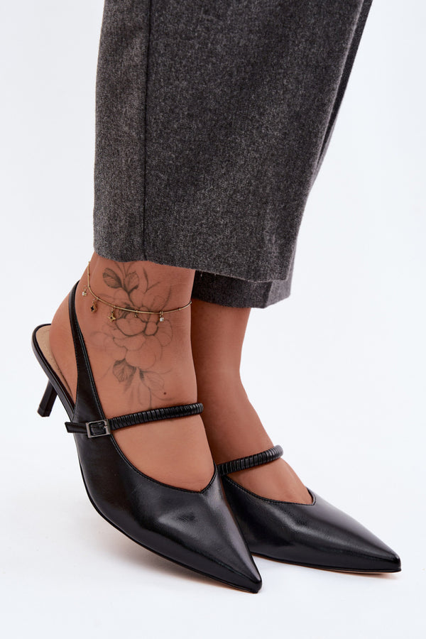 Chaussures à talons femme Step in style Escarpins À Talons — noir