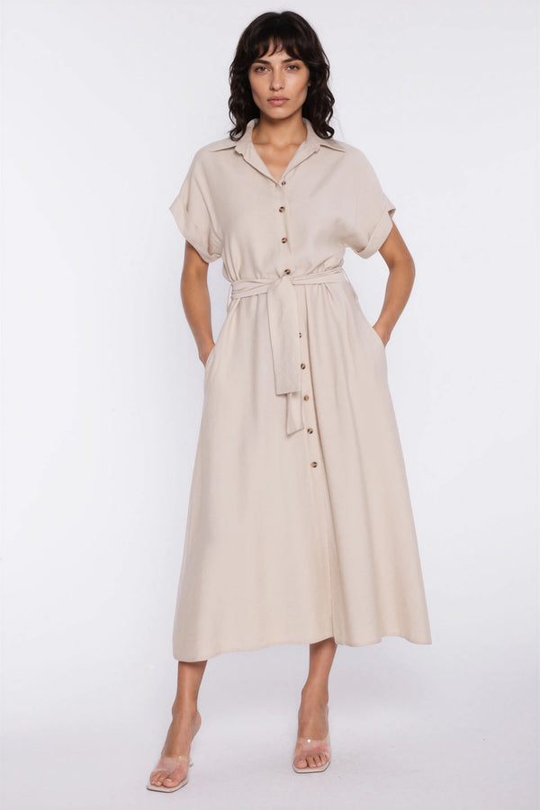Robe femme Nife De Jour De — beige