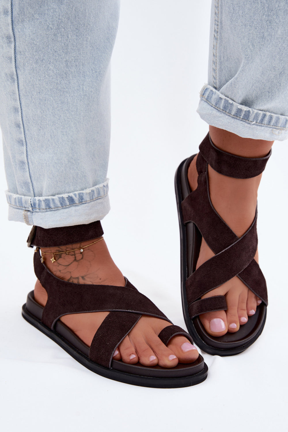 Sandales femme Step in style — brun