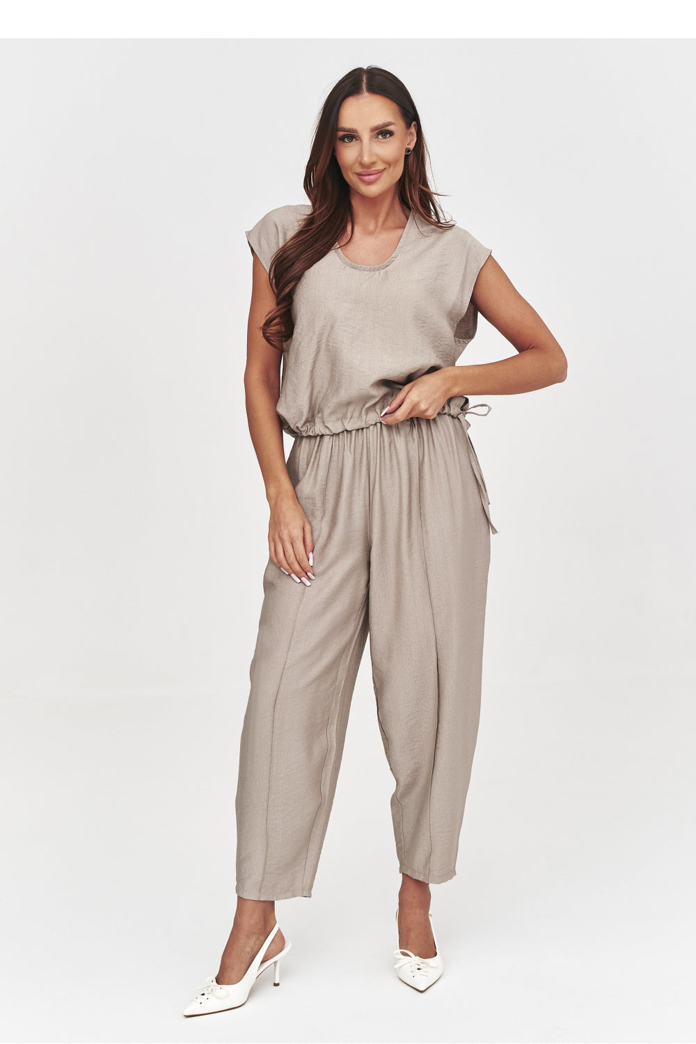 Ensemble lingerie femme Makadamia L Ensemble L — brun