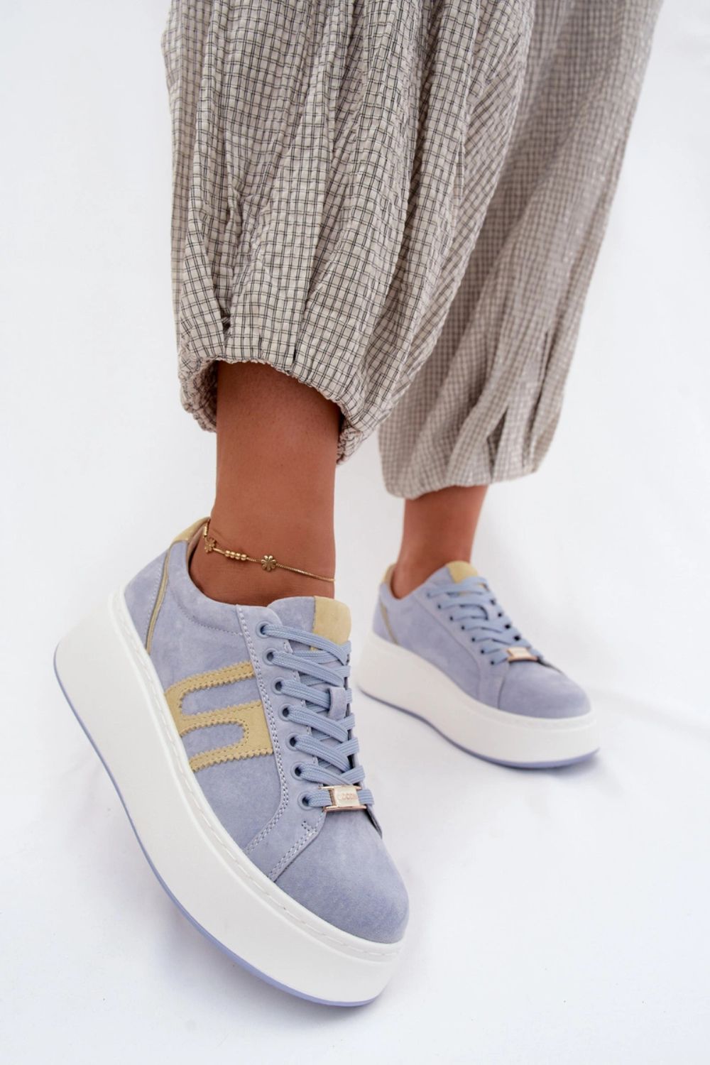 Baskets femme Step in style À Plateforme À — bleu