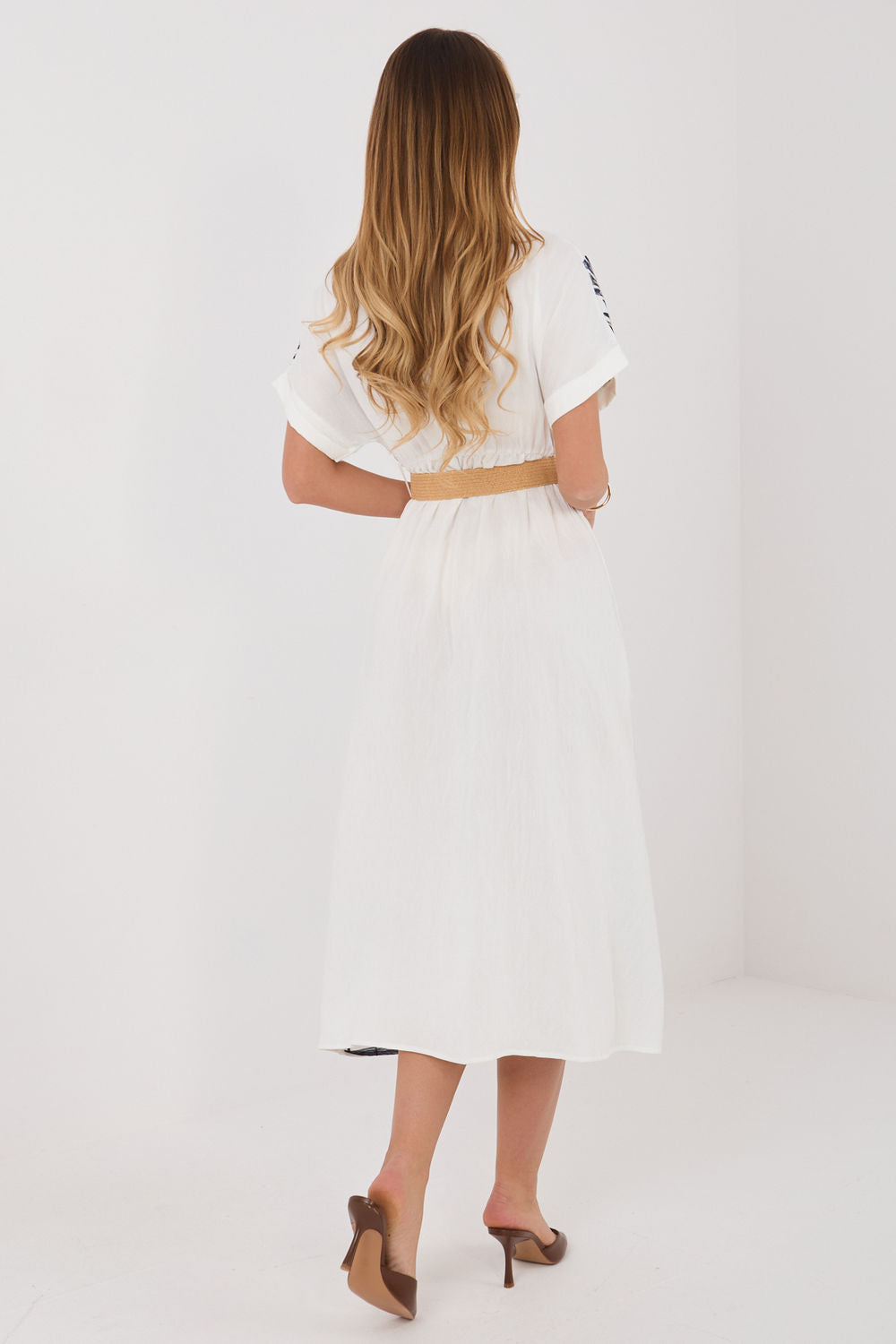 Robe femme Italy Moda De Jour De — blanc