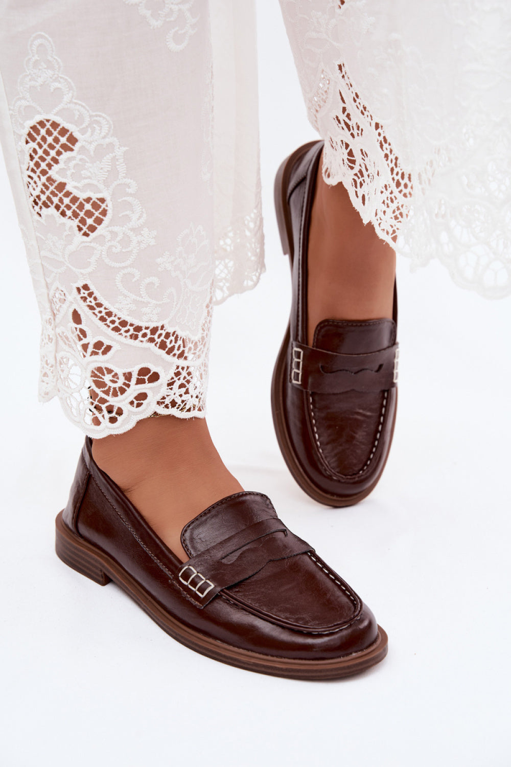 Moccasins femme Step in style — brun