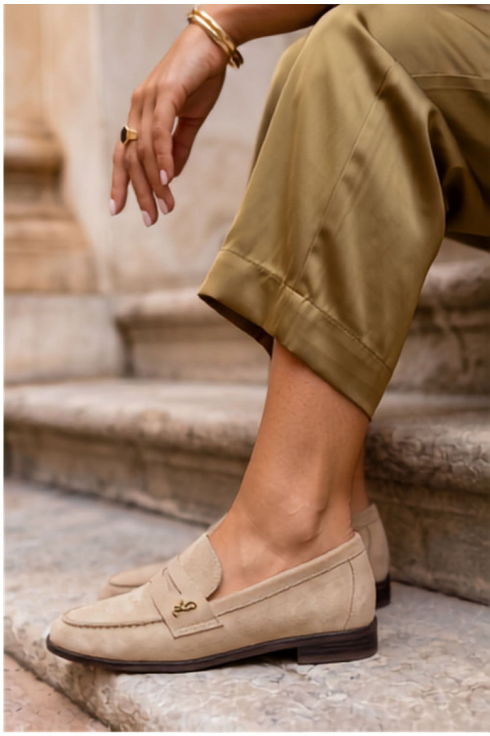 Moccasins femme Step in style — beige